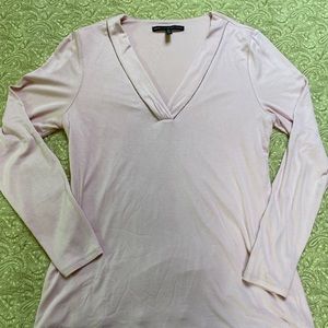 Pink long sleeve blouse
